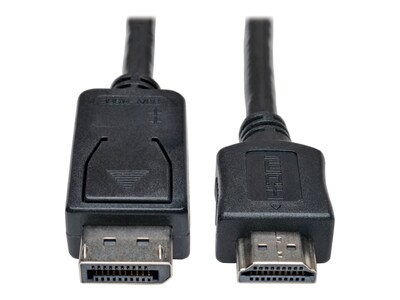 Tripp Lite DisplayPort to HDMI M M 1080p HDCP Cable Adapter, Black, 6ft, P582-006, 18218702, Cables