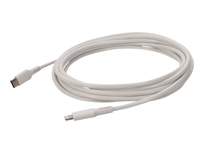 AddOn USB 3.1 Type C Male to Lightning Male Sync and Charge Cable, White, 2m, USBC2LGT2MW, 41294977, Cables