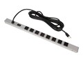 Rack Solutions POWERSTRIP 24 Out 20A 15ft , PSV-F24-20A-V, 41208795, Power Strips