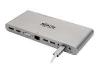 Tripp Lite USB-C 4K Dock, HDMI, VGA, DisplayPort, U442-DOCK4-S, 35201988, Docking Stations & Port Replicators Tripp Lite USB-C 4K Dock, HDMI, VGA, DisplayPort, U442-DOCK4-S, 35201988, Docking Stations & Port Replicators