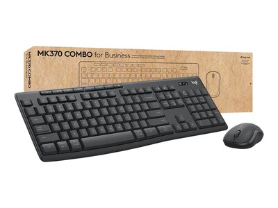 Logitech Logitech MK370 Combo for Business (Graphite) - Brown Box, 920-011887, 41629909, Keyboards & Keypads
