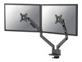 Neomounts NEXT DESK MOUNT 2 SCREEN, DS70-250BL2                   , 42000114, Rack Mount Accessories