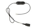 Jabra GN1216 Adapter Cable, 88001-03, 11733277, Cables