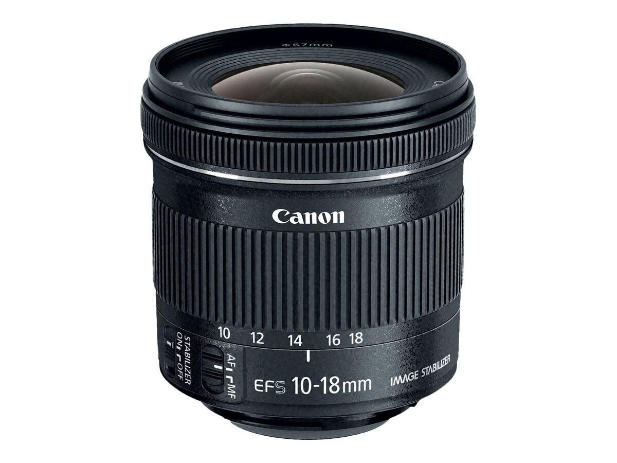 Canon EF-S 10-18mm f 4.5-5.6 IS STM Lens (9519B002)