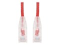 AddOn CAT6A RJ-45 M M Snagless Slim PVC Ethernet Cable w  Clear-Claw, Red, 20ft, ADD-20FSLCAT6A-RD             , 41842654, Cables