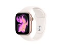 Apple Watch Series 11, GPS, 42mm, Rose Gold Aluminum Case with Light Blush Sport Band - M L, MEU44LW/A                     , 42039428, Wearable Technology - Apple Watch Series 6-7