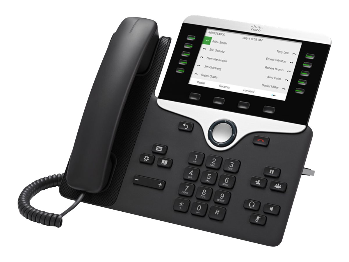 Cisco IP Phone 8841 w Multiplatform Firmware, Power Cube &  (CP-8841-3PW-NA-K9=)