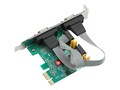 Siig DP Cyber 2S PCIe Card, JJ-E20711-S1, 41363976, Controller Cards & I/O Boards
