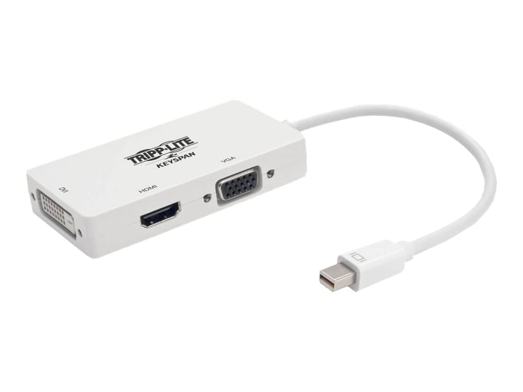 Tripp Lite Thunderbolt 1 2 Keyspan Mini DisplayPort to VGA DVI