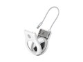 Belkin Secure Holder with Wire Cable for AirTag, White, MSC009BTWH, 41388411, Carrying Cases - Other
