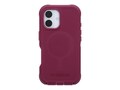 OtterBox Defender Series Pro MagSafe Case for iPhone 16 - Foxberry (Pink), 77-97313                      , 41838845, Carrying Cases - Phones/PDAs