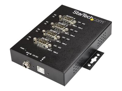 StarTech.com 産業用USB - 1x RS422/RS485シリアル変換アダプタ サージ保護回路 1x USB メス - DB9 :  8 Port Serial Hub USB to RS232⁄RS485