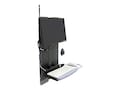 Ergotron StyleView Vertical Lift for High Traffic Areas, Black, 60-593-195, 9229266, Wall Stations