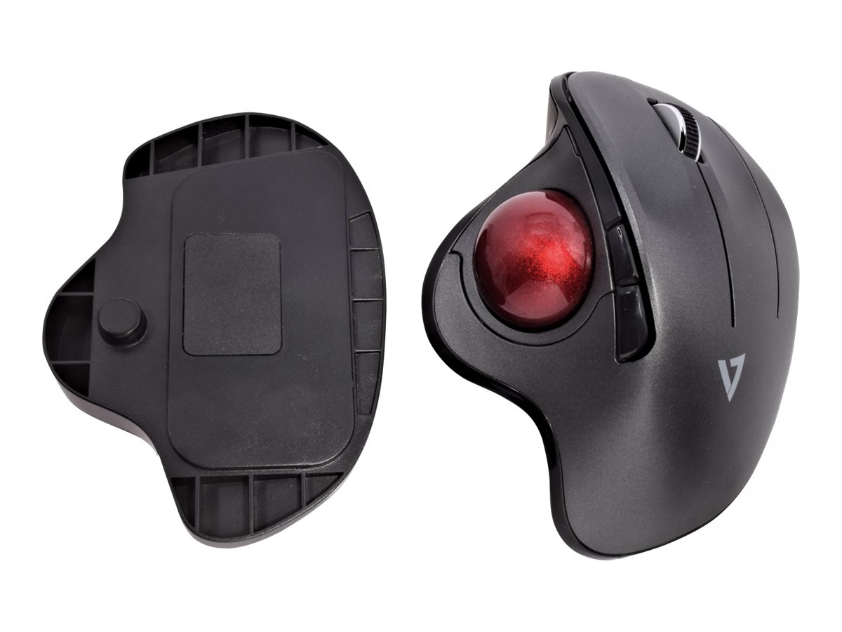 V7 Vertical Ergonomic Trackball Wireless Mouse