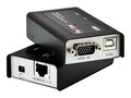 Aten Mini USB KVM Over Cat5e Extender, CE100, 14024011, Video Converters, Extenders & Splitters