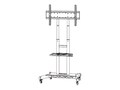 Atdec Universal VESA X-Large Range TV AV Cart for 50-80 Displays up to 165 lbs - Black, AD-TVC-75, 41739109, Stands & Mounts - Digital Signage & TVs