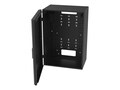 C2G 8RU Vertical Wall Mount Cabinet w  Full Door, 36 Height , VWMFD-8RU-36-B, 35130497, Racks & Cabinets