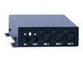 ClearOne Microphone breakout Box with 3-XLR MIC Line, 910-154-020, 13908317, Microphones & Accessories