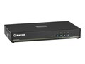 Black Box NIAP3 4PT Single-Monitor HDMI 4K60 USB AUD CAC Secure KVM Switch , SS4P-SH-HDMI-UCAC, 41065120, KVM Switches Black Box NIAP3 4PT Single-Monitor HDMI 4K60 USB AUD CAC Secure KVM Switch , SS4P-SH-HDMI-UCAC, 41065120, KVM Switches
