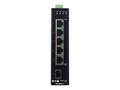 Tripp Lite 5-Port Unmanaged Industrial Gigabit Ethernet Switch - 10 100 1000 Mbps, PoE+ 30W, -10° to 60°C, DIN , NGI-M05-C1, 41334071, Network Switches