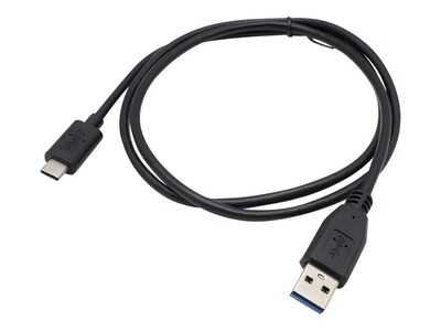AddOn USB 3.1 Type C to USB 3.0 Type A M M Cable, Black, 1m, 5-Pack, USBC2USB3A1MB-5PK, 32692312, Cables