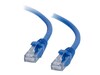 C2G Cat5e Snagless Unshielded (UTP) Network Patch Cable - Blue, 14ft, 15206, 165657, Cables