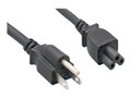 ENET 5-15P to C5 Laptop Power Cord, Black, 6ft, N515P-C5-6F-ENC, 33110337, Power Cords ENET 5-15P to C5 Laptop Power Cord, Black, 6ft, N515P-C5-6F-ENC, 33110337, Power Cords