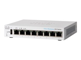 Cisco CBS250-8T-D-NA Main Image from Right-angle