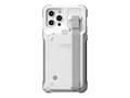 Urban Armor UAG Workflow Battery Case for iPhone 12 12 Pro in white gray- Hot-swappable battery and Handstrap, 114022BW4130, 41493461, Battery Backup Accessories