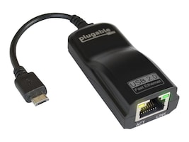 Plugable Technologies USB2-OTGE100 Main Image from Left-angle