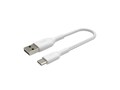 Belkin 15W USB-A to USB-C M M Nylon Braided Cable, White, 1m, CAB002BT1MWH, 38328239, Cables