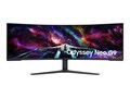 Samsung 57 Odyssey Neo G9 Dual 4K UHD Quantum Mini-LED Curved Monitor, S57CG952NN, 41711273, Monitors - Large-Format