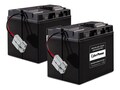 CyberPower 2X12V 17AH LEAD-ACID BATTERY, RBC55-CP                      , 42115523, Batteries - Other