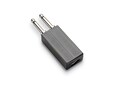 HP POLY PLUG AMP ADAPTER-WW, 8K6S0AA#AC3, 41742546, Phone Accessories