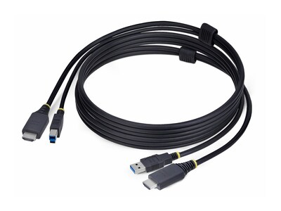 StarTech.com 4K 60Hz HDMI 2.0 and USB-A USB-B Combo Cable, 6ft, HU1226-KVM-CABLE              , 41954886, Cables
