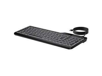 HP HP 405 Backlit Wired Keyboard, 7N7C1UT#ABA                   , 41808526, Keyboards & Keypads