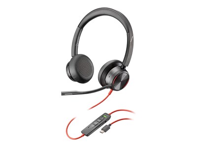 HP Poly BlackWire 8225 USB-C Headset, 7E2K6AA#ABA, 41742457, Headsets (w/ microphone)