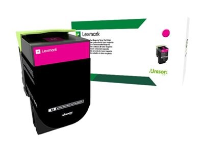 Lexmark Magenta Return Program Toner Cartridge, 70C0HMG, 15022253, Toner and Imaging Components - OEM