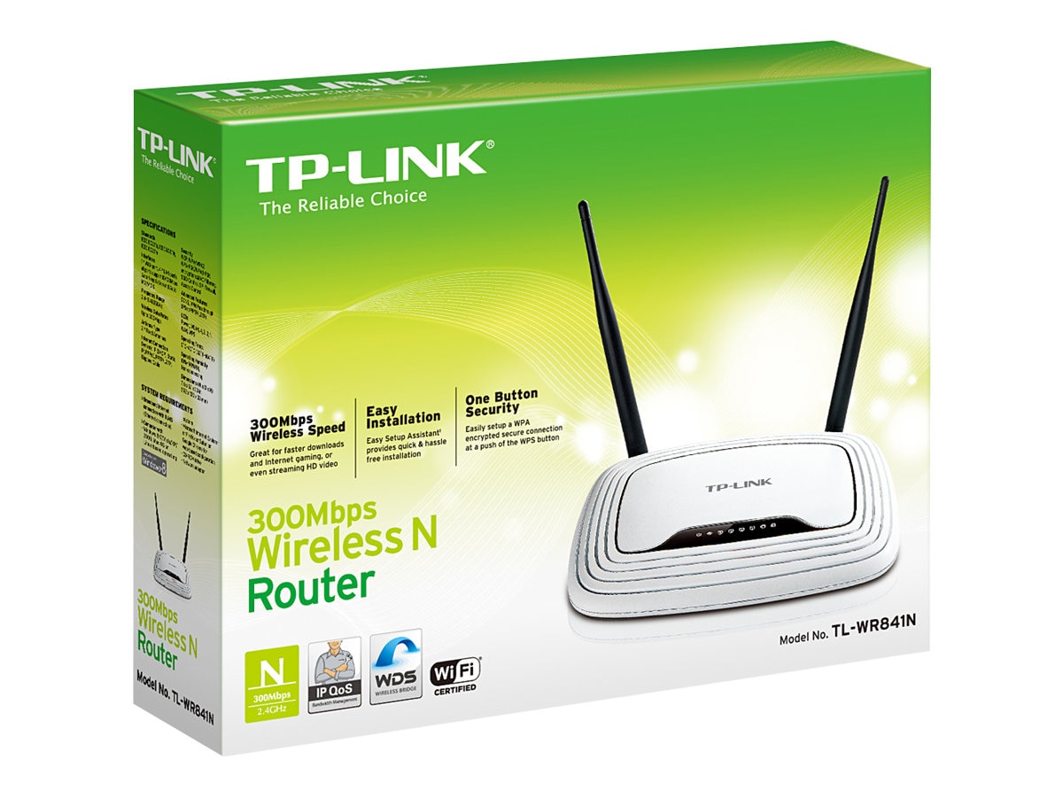 TP-Link Routeur Wi-Fi N 300 Mbps 4 LAN x 1 WAN (TL-WR840N)