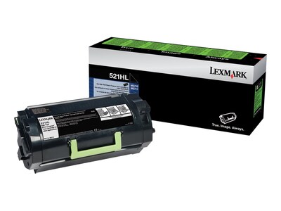 Lexmark Black Return Program Print Cartridge for MS710, MS711, MS810, MS811 & MS812 Label Applications, 52D1H0L, 15213631, Toner and Imaging Components - OEM