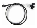 Rocstor Internal Mini SAS SFF-8643 to 4x SATA Cable, 1m, Y10C870-B1                    , 41925302, Cables