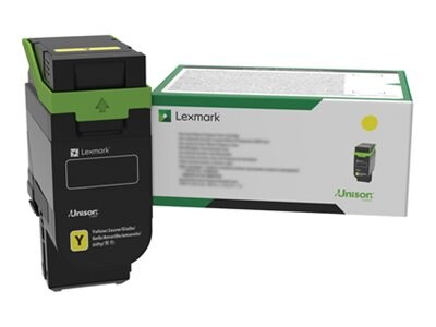 Lexmark Yellow Extra High Yield Return Program Toner Cartridge, 75M1XY0, 41608995, Toner and Imaging Components - OEM