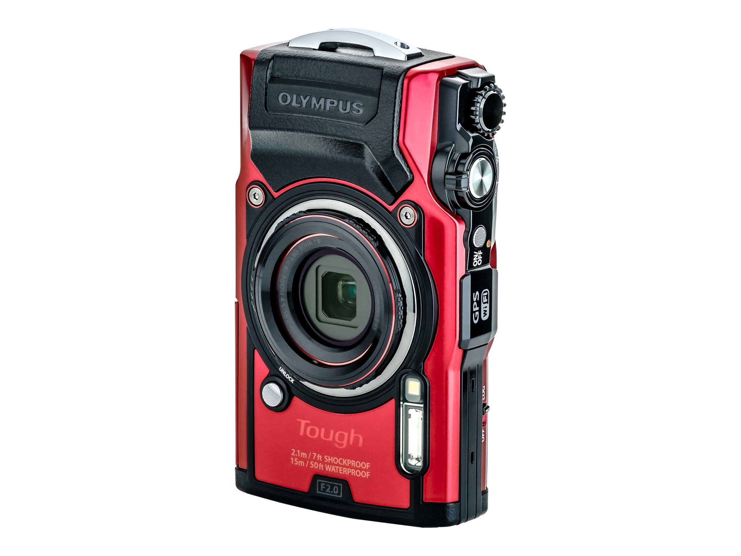 Olympus Tough TG-6 Digital Camera - Red (V104210RU000)