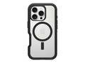 OtterBox Defender Series Pro XT MagSafe Case for iPhone 16 Pro - Dark Side (Clear   Black), 77-96090                      , 41838898, Carrying Cases - Phones/PDAs