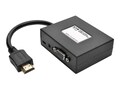 Tripp Lite 2-Port HDMI to VGA Splitter Adapter, 1080P, P131-06N-2VA-U, 33129290, Video Converters, Extenders & Splitters