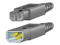 Cisco Jumper Power Cord for MDS Products, C14 (M) to C15 (F), CAB-C15-CBN=, 8061334, Power Cords