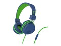 JLab JBUDDIES WIRED HEADPHONE - BLU, HJKSTUDIORBLUGRN122           , 42023008, Headphones