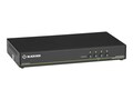 Black Box NIAP3 4PT Single-Monitor DVI-I PS2 USB AUD CAC Secure KVM Switch, SS4P-SH-DVI-UCAC, 41065144, KVM Switches