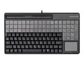 Cherry SPOS 123-Key USB Black 14 Keyboard 3-Track MSR Touchpad 123-Prog 60-Rel, G86-61411EUADAA, 6255581, Keyboards & Keypads