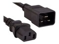 ENET C13 to C20 Power Extension Cord, Black, 6ft, C13C20-6F-ENC, 33110089, Power Cords ENET C13 to C20 Power Extension Cord, Black, 6ft, C13C20-6F-ENC, 33110089, Power Cords